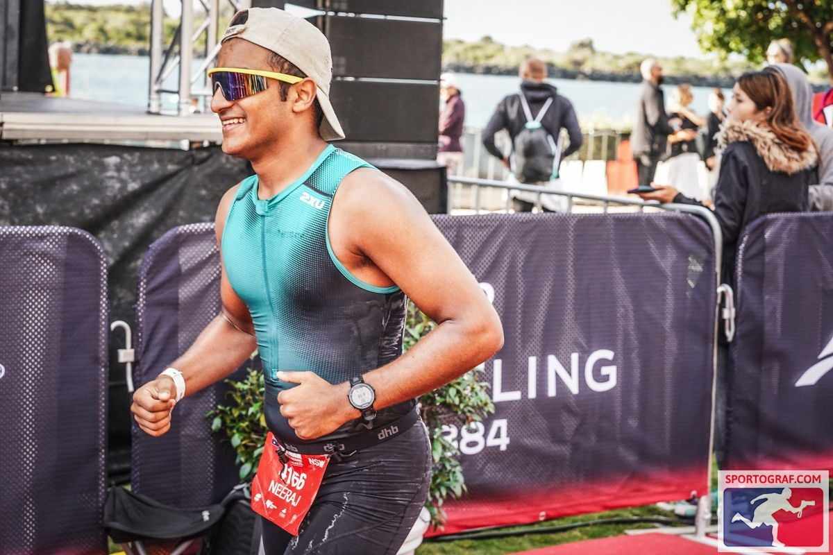 Raj at a race event in Sydney